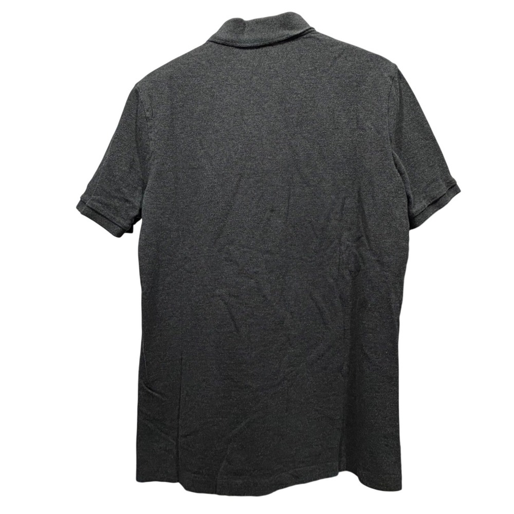 Polo Ralph Lauren Mens Classic Fit Polo Shirt Charcoal Gray Purple Pony Size M - Picture 2 of 7